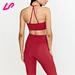 strappy racerback sports bra