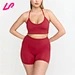 strappy racerback sports bra
