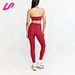strappy racerback sports bra